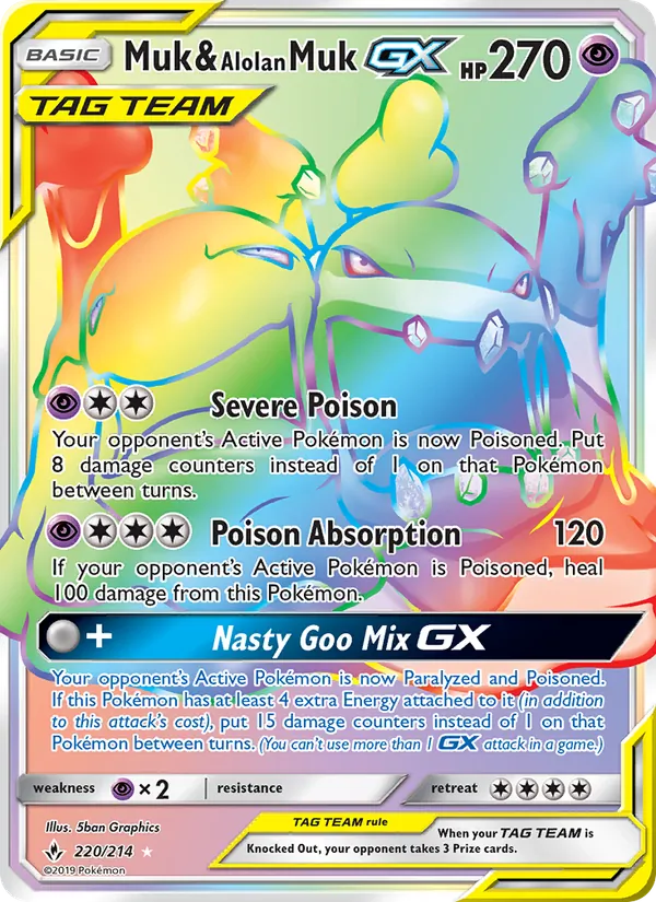 220 Muk & Alolan Muk GX – Unbroken Bonds