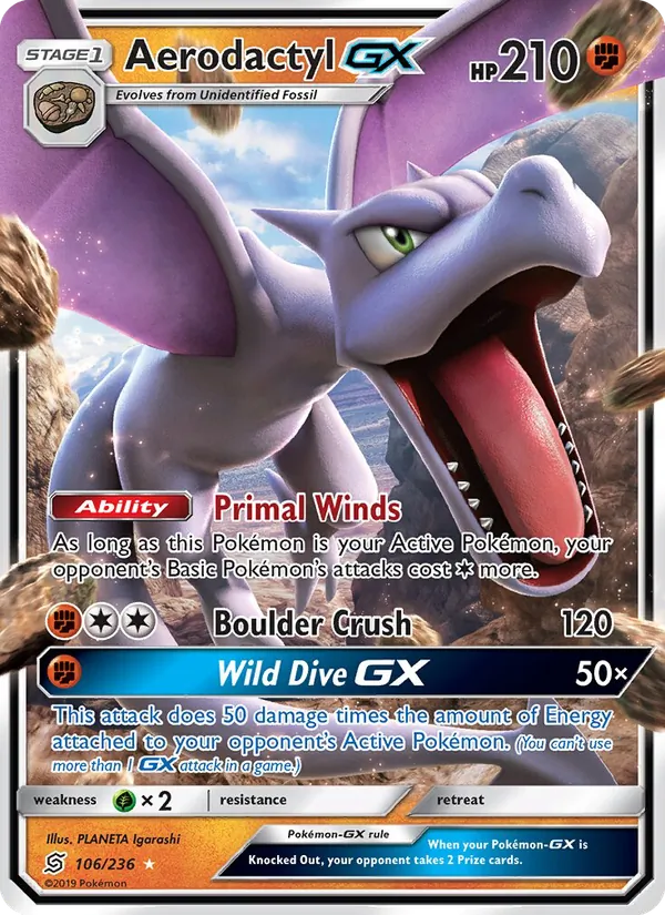 106 Aerodactyl GX – Unified Minds