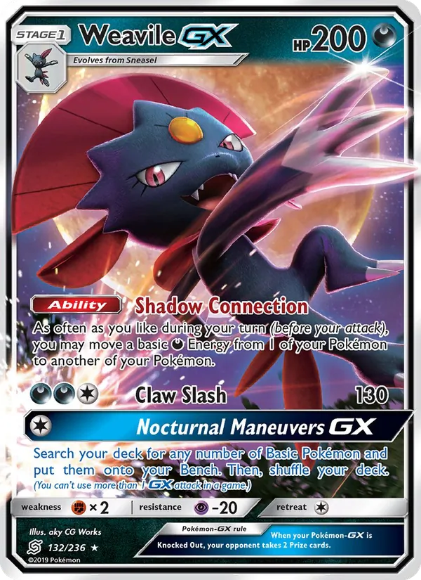 132 Weavile GX – Unified Minds