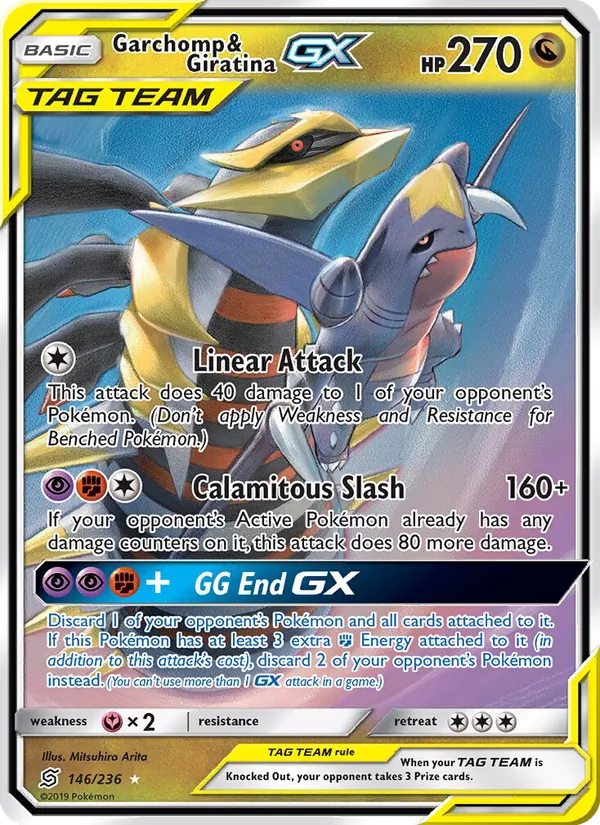 146 Garchomp & Giratina GX – Unified Minds