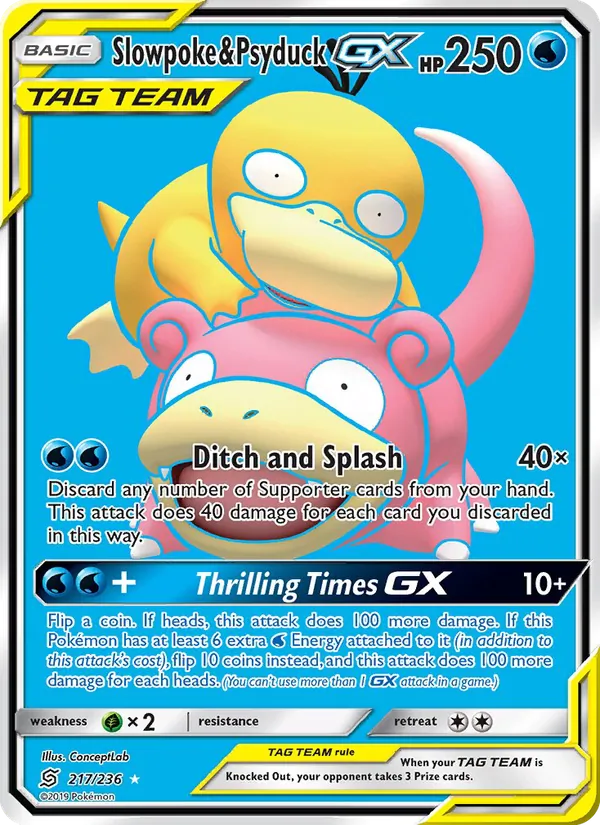 217 Slowpoke & Psyduck GX – Unified Minds