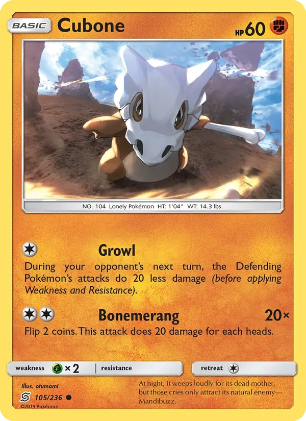 105-RH Cubone – Unified Minds