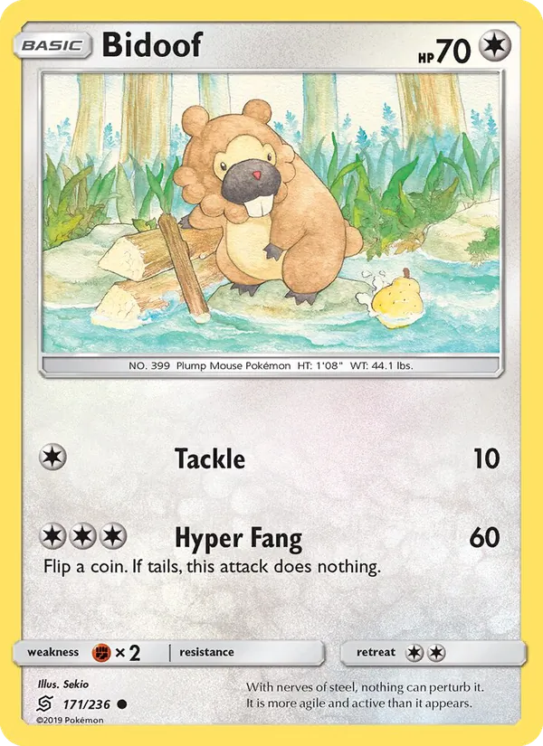 171-RH Bidoof – Unified Minds