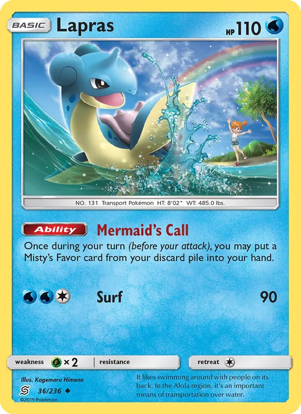 36-RH Lapras – Unified Minds