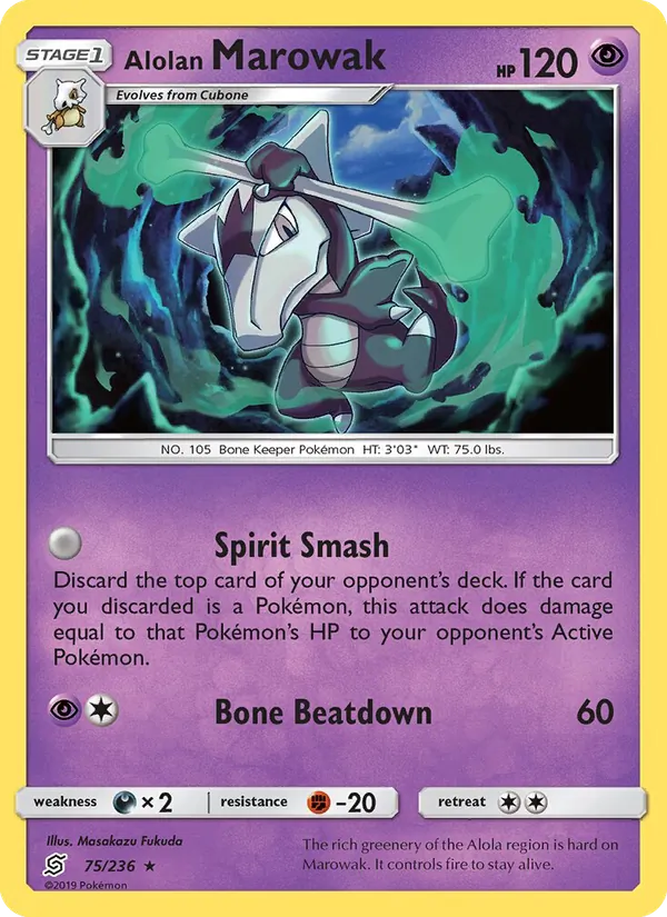 75-RH Alolan Marowak – Unified Minds