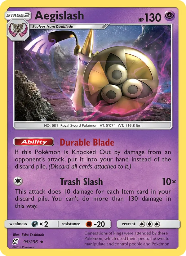 95-RH Aegislash – Unified Minds