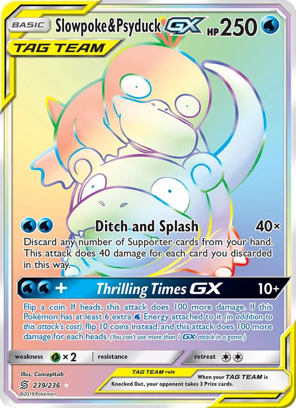 239 Slowpoke & Psyduck GX – Unified Minds