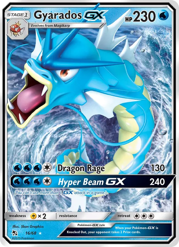 16 Gyarados GX – Hidden Fates