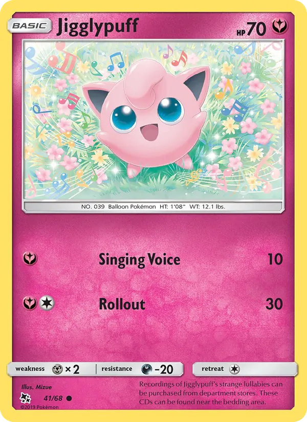 41 Jigglypuff – Hidden Fates