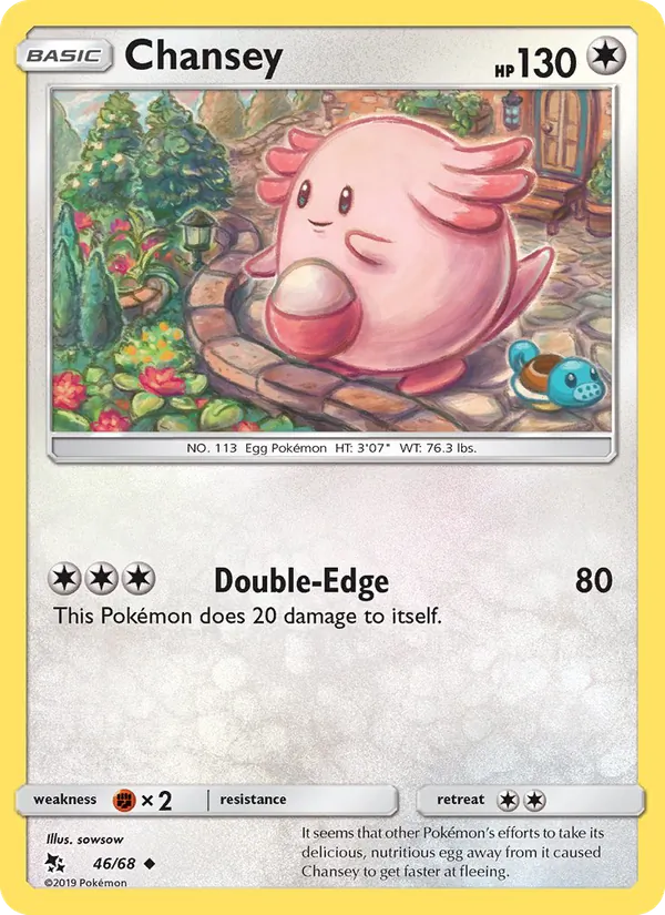 46 Chansey – Hidden Fates