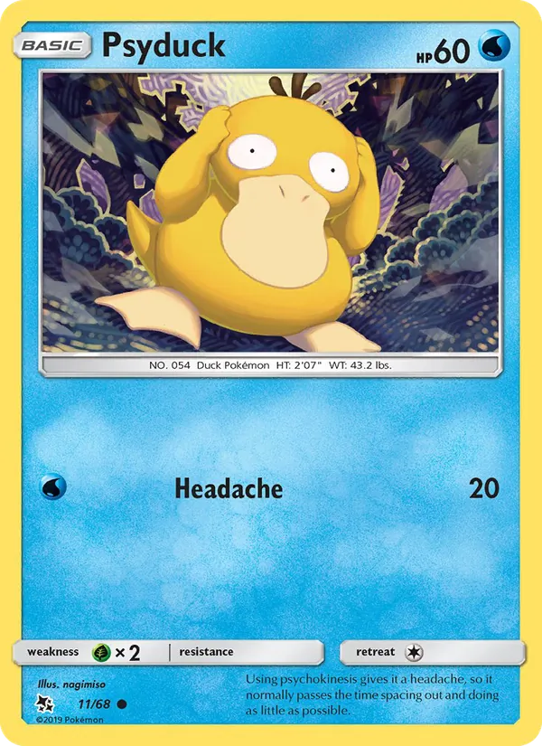 11-RH Psyduck – Hidden Fates