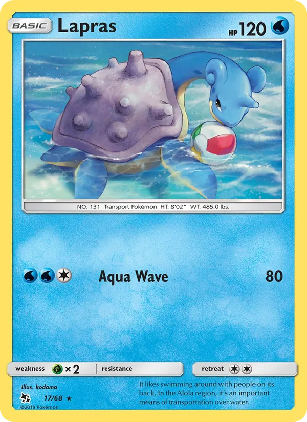 17-RH Lapras – Hidden Fates