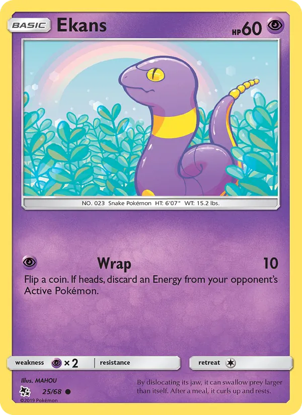 25-RH Ekans – Hidden Fates