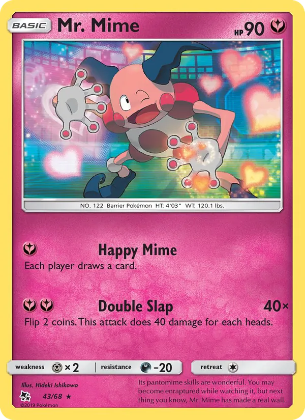 43-RH Mr. Mime – Hidden Fates