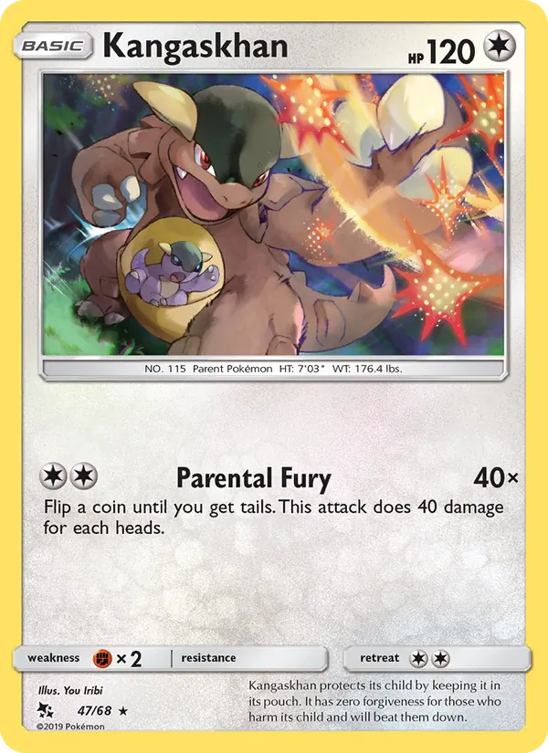 47-RH Kangaskhan – Hidden Fates