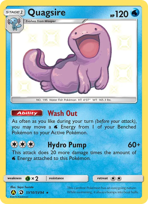 SV10 Quagsire – Hidden Fates