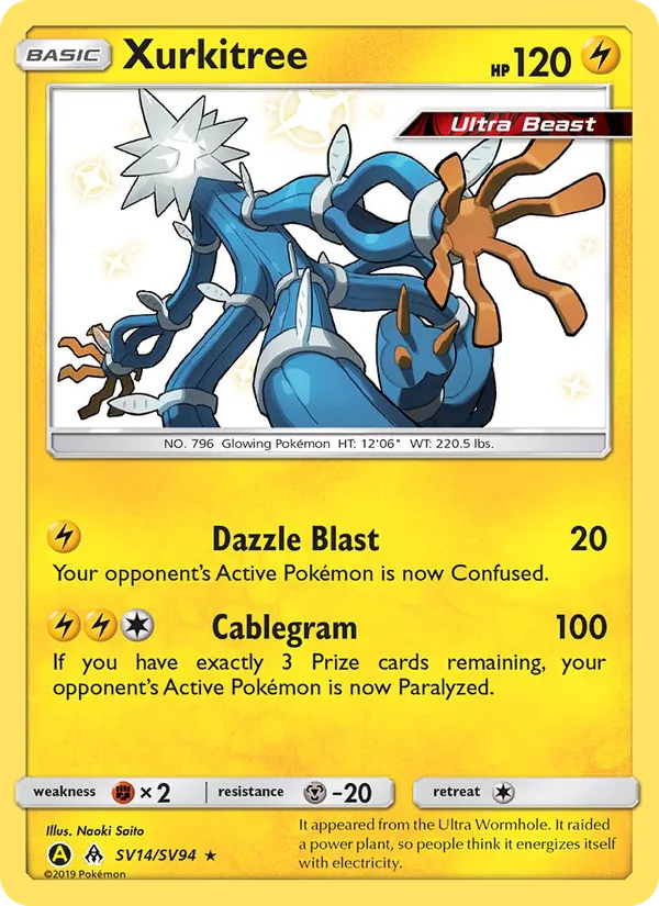 SV14 Xurkitree – Hidden Fates