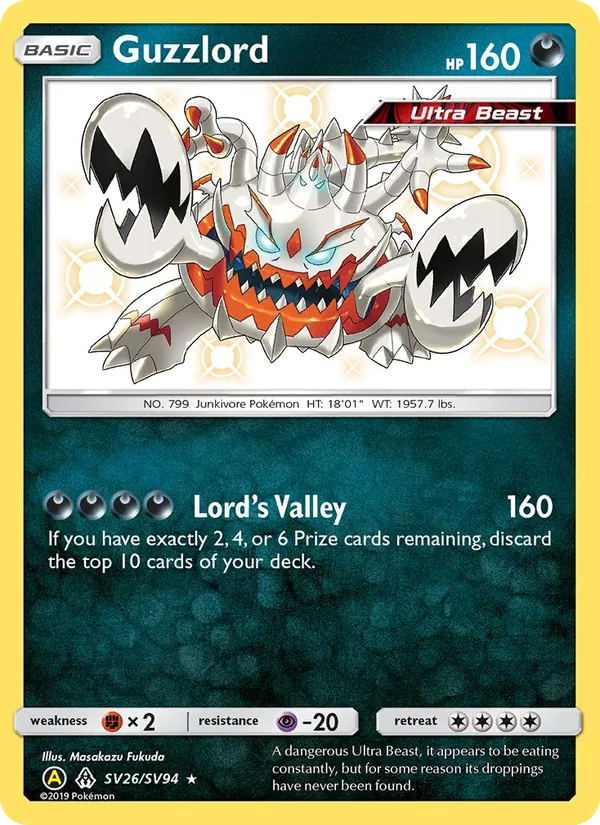 SV26 Guzzlord – Hidden Fates