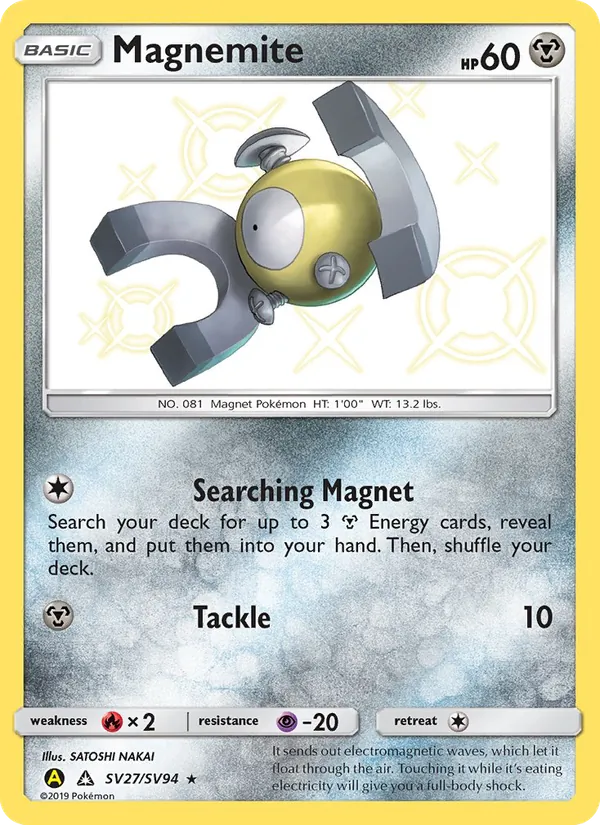 SV27 Magnemite – Hidden Fates