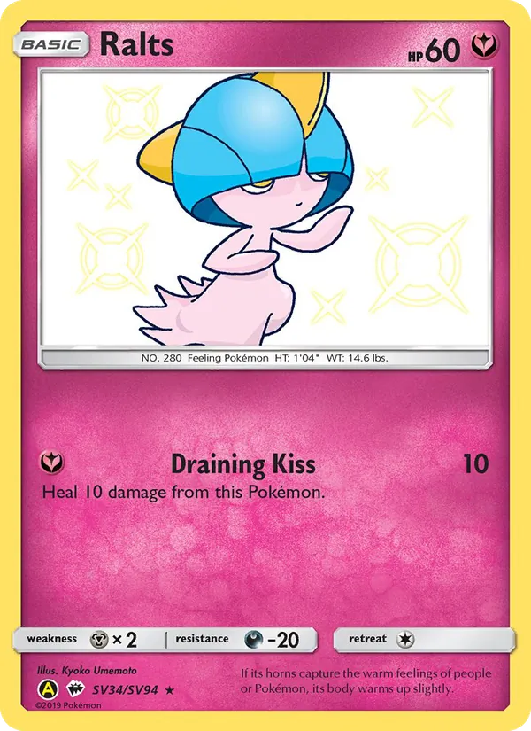 SV34 Ralts – Hidden Fates