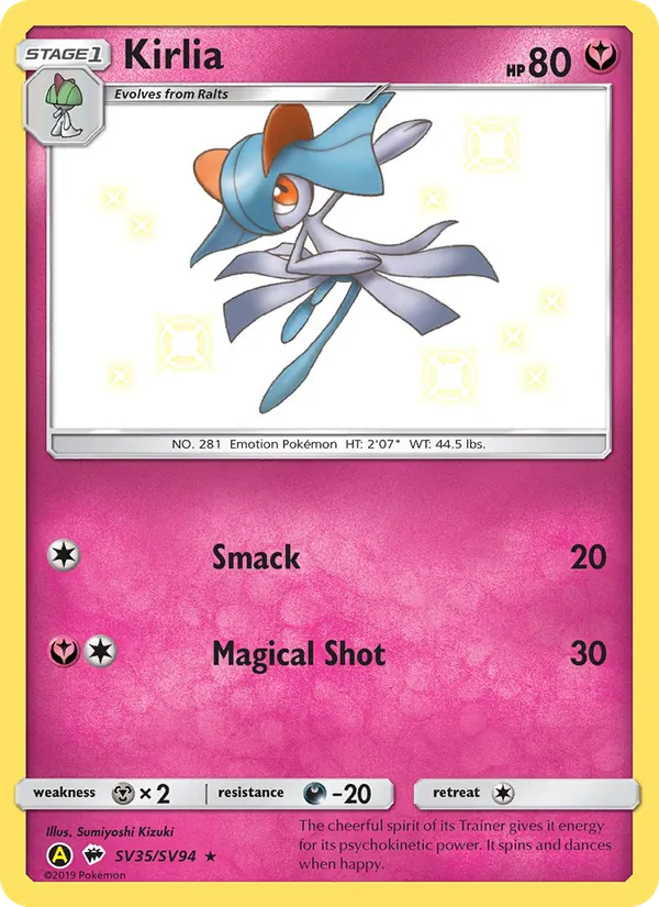 SV35 Kirlia – Hidden Fates