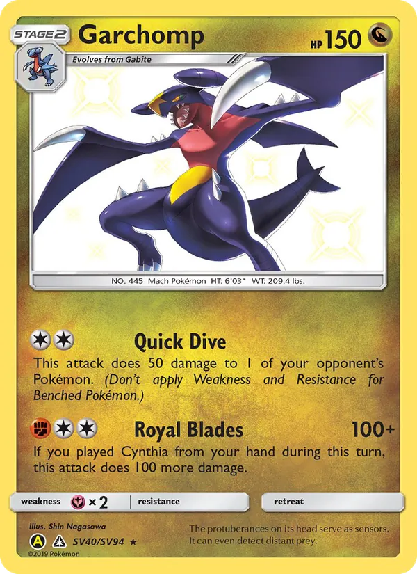 SV40 Garchomp – Hidden Fates