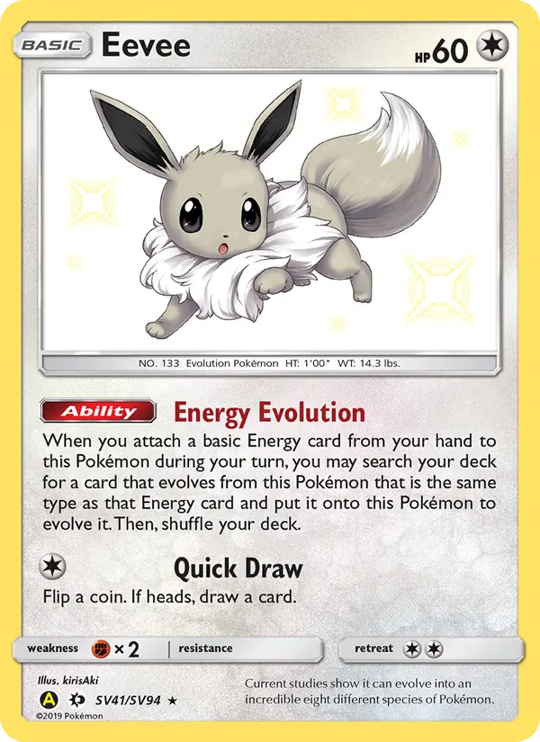 SV41 Eevee – Hidden Fates