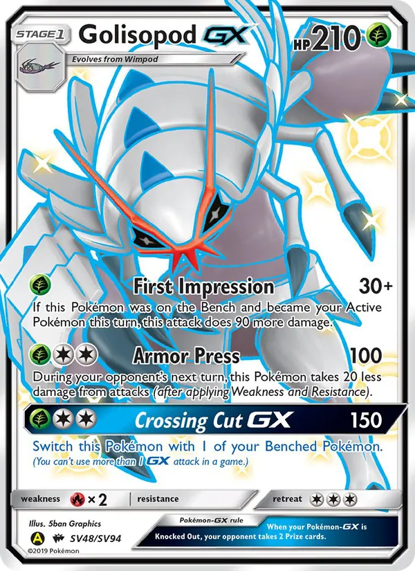 SV48 Golisopod-GX – Hidden Fates