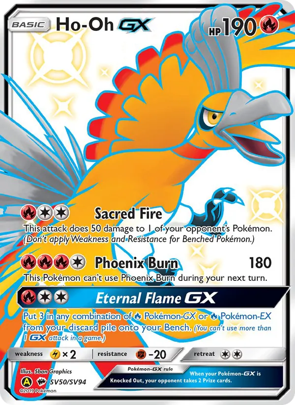 SV50 Ho-Oh-GX – Hidden Fates