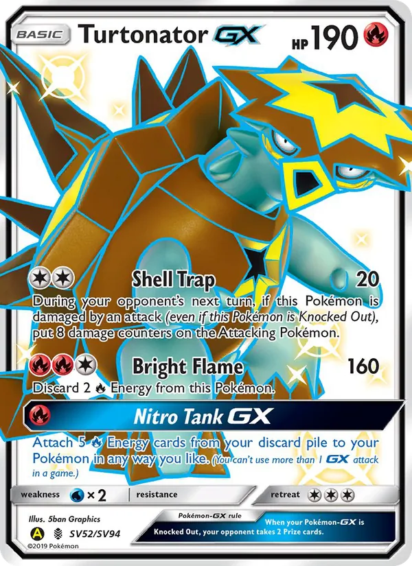 SV52 Turtonator-GX – Hidden Fates