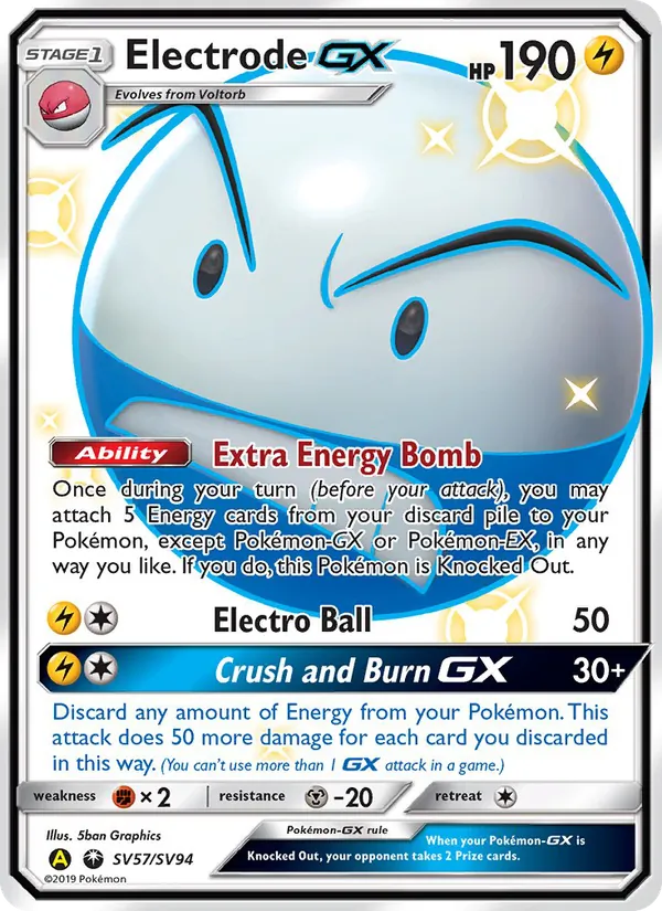SV57 Electrode-GX – Hidden Fates