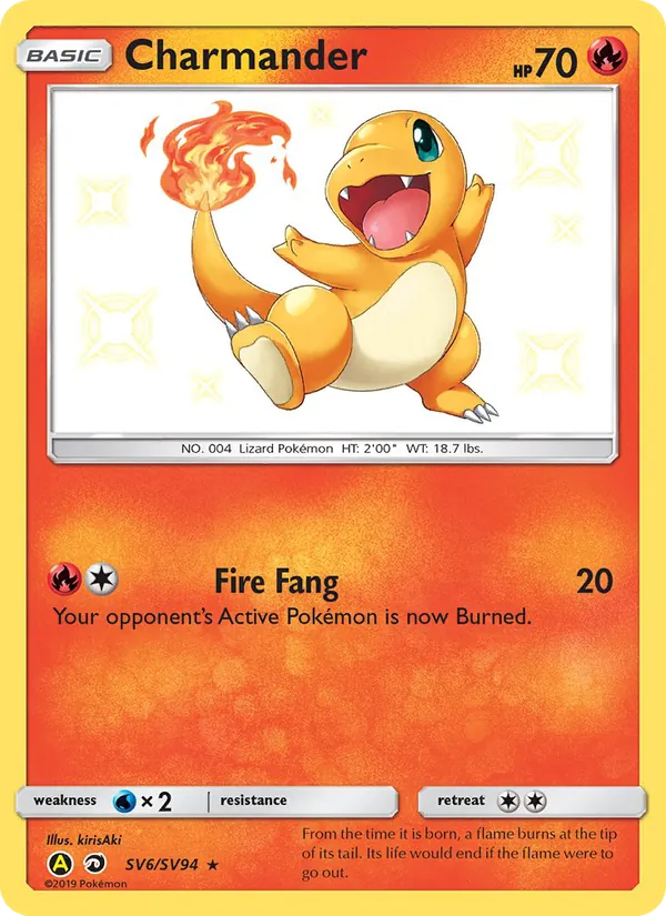 SV6 Charmander – Hidden Fates