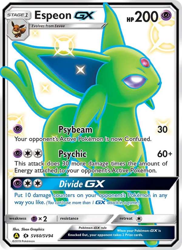 SV60 Espeon-GX – Hidden Fates