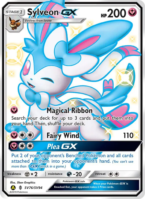 SV76 Sylveon-GX – Hidden Fates