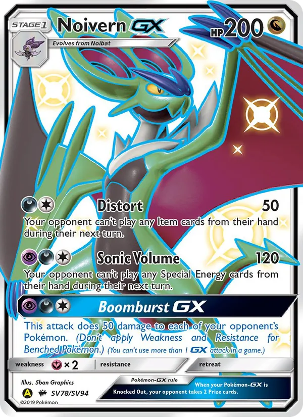 SV78 Noivern-GX – Hidden Fates