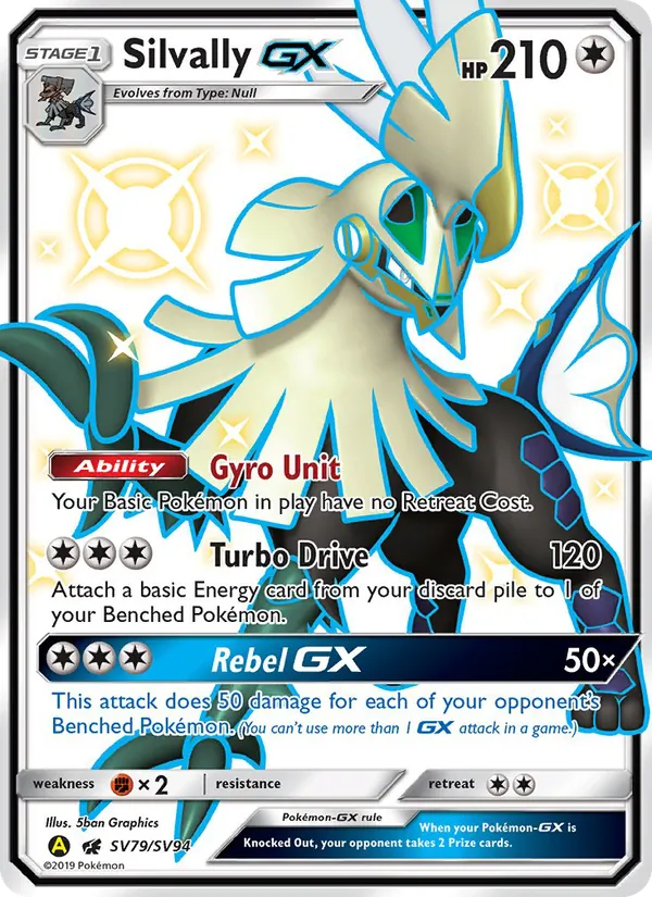SV79 Silvally-GX – Hidden Fates