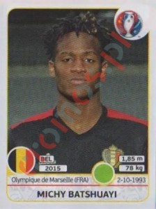 483 Michy Batshuayi – UEFA Euro France 2016 Panini