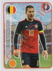 485 Eden Hazard – UEFA Euro France 2016 Panini