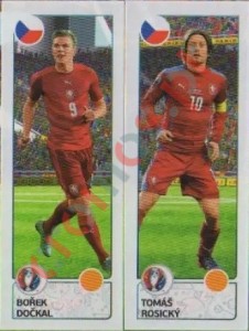 383 Borek Dockal / Tomás Rosický – UEFA Euro France 2016 Panini