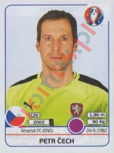 385 Petr Cech – UEFA Euro France 2016 Panini