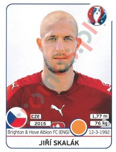 400x Jiři Skalák – UEFA Euro France 2016 Panini