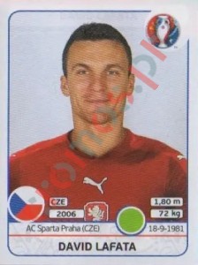 403 David Lafata – UEFA Euro France 2016 Panini