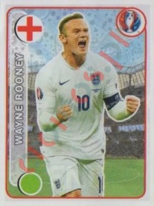 149 Wayne Rooney – UEFA Euro France 2016 Panini