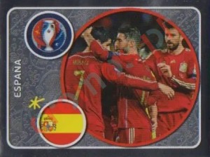 345 Team Photo – UEFA Euro France 2016 Panini