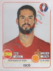 365 Isco – UEFA Euro France 2016 Panini