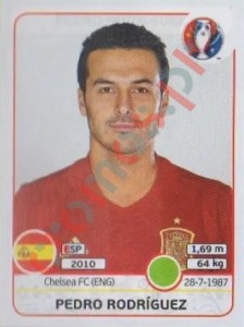 369 Pedro Rodríguez – UEFA Euro France 2016 Panini