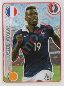 37 Paul Pogba – UEFA Euro France 2016 Panini