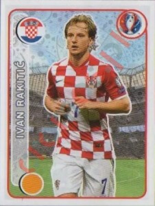 431 Ivan Rakitić – UEFA Euro France 2016 Panini