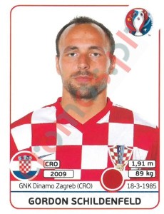 442x Gordon Schildenfeld – UEFA Euro France 2016 Panini