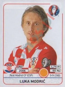 448 Luka Modric – UEFA Euro France 2016 Panini